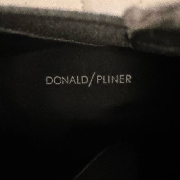 NWOB Donald J Pliner Gavi Oily Suede & Stud Slip On Ankle Bootie Gray Size 9.5 - Picture 11 of 11